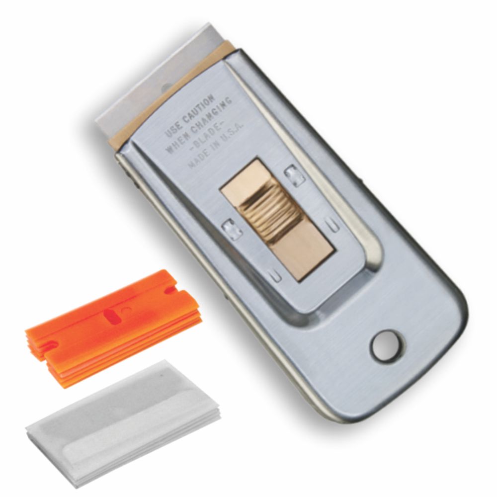 KIT ESTILETE PARA RASPAR VIDRO 15-046K EXFAK