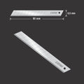 LAMINA P/ ESTILETE ACO CARBONO PROFISSIONAL 2-061 S-PRO EXFAK