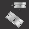 LAMINA P/ RASPAR VIDRO CARBONO PROFISSIONAL 8-47C12 - EXFAK