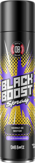 BLACK BOOST SPRAY VERNIZ PARA MOTOR 400 ML DUB BOYZ