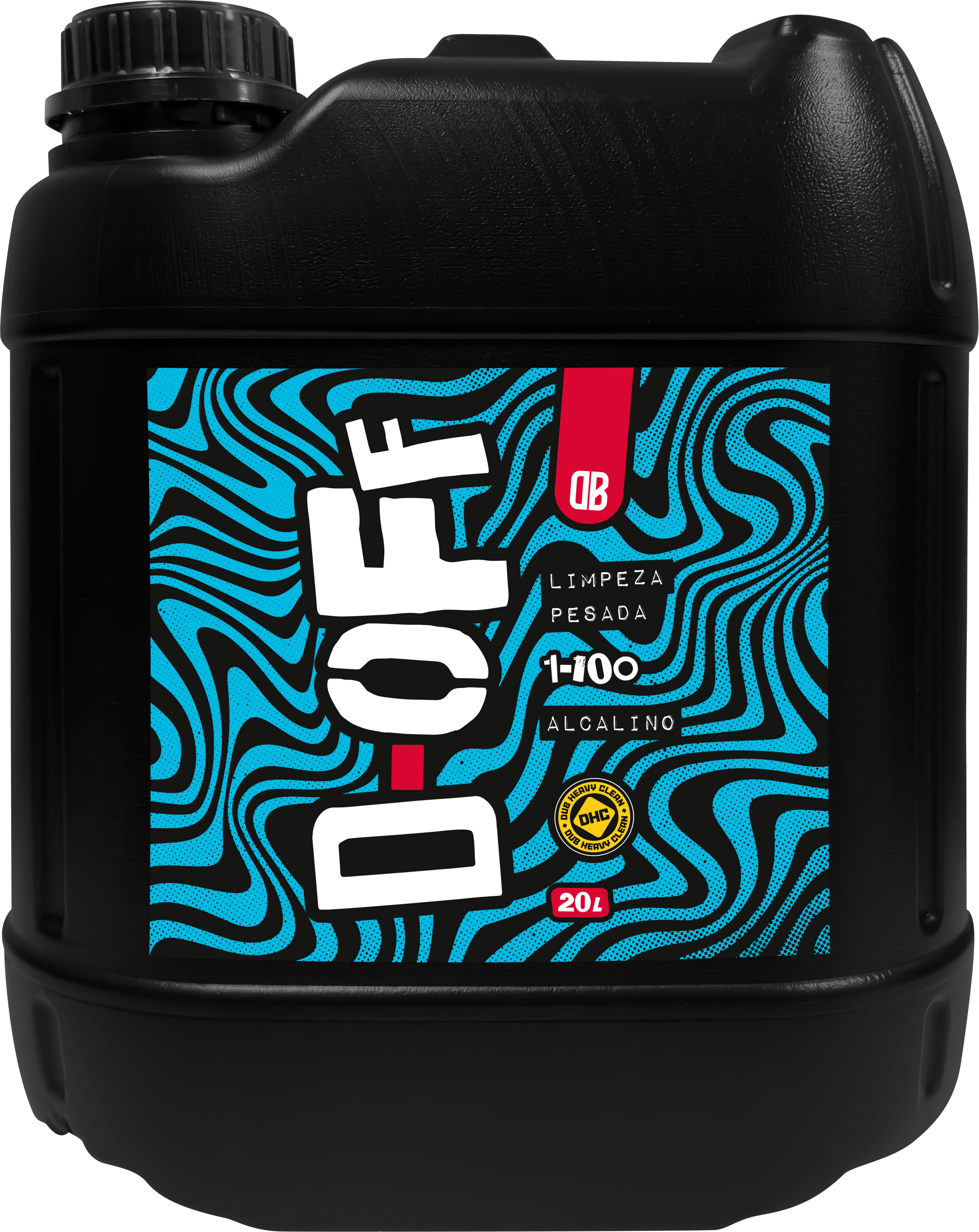 D-OFF LIMPADOR ALCALINO PARA LIMPEZA PESADA 20L DUB BOYZ