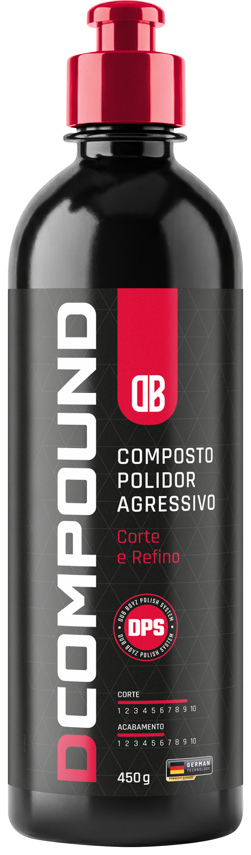 D-COMPOUND COMPOSTO POLIDOR AGRESSIVO 450GR DUB BOYZ