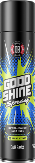 GOOD SHINE SPRAY REVITALIZADOR PARA PNEUS COM BRILHO INTENSO 400 ML DUB BOYZ