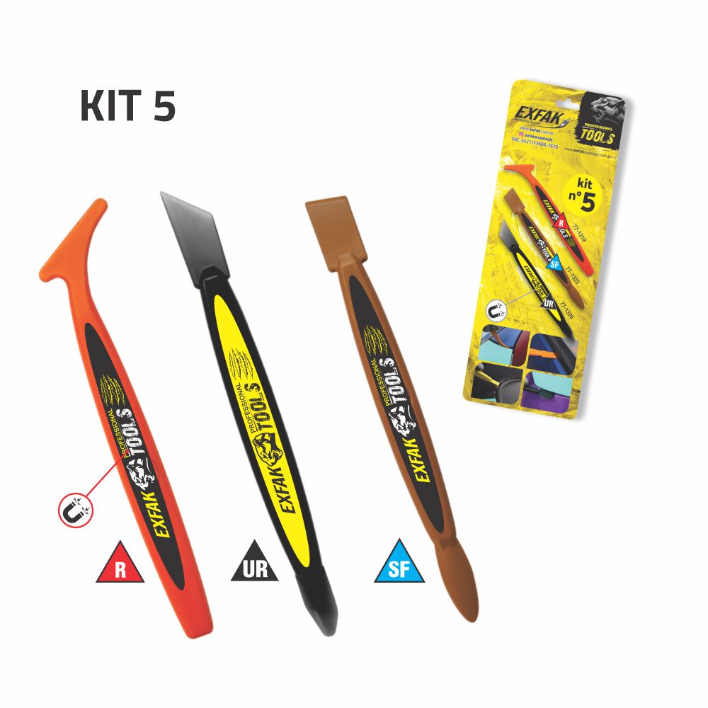 KIT ESPATULAS IMÃ 77-1332 EXFAK