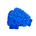 LUVA LAVAGEM MICROFIBRA DUPLA FACE AZUL 1600GSM HENDA