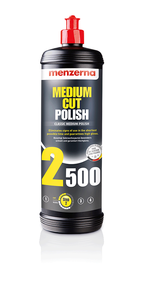 MEDIUM CUT POLISH 2500 COMPOSTO DE REFINO 1L MENZERNA