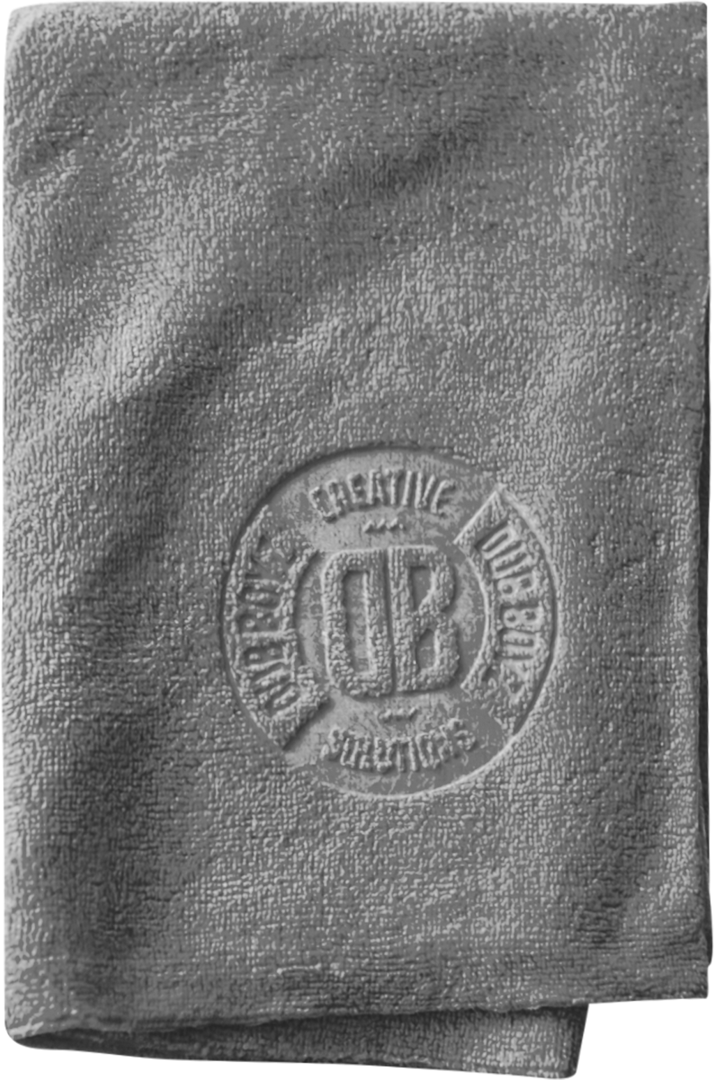 TOALHA DE MICROFIBRA DUB TOWEL CINZA 350 GSM 40X40 DUB BOYZ