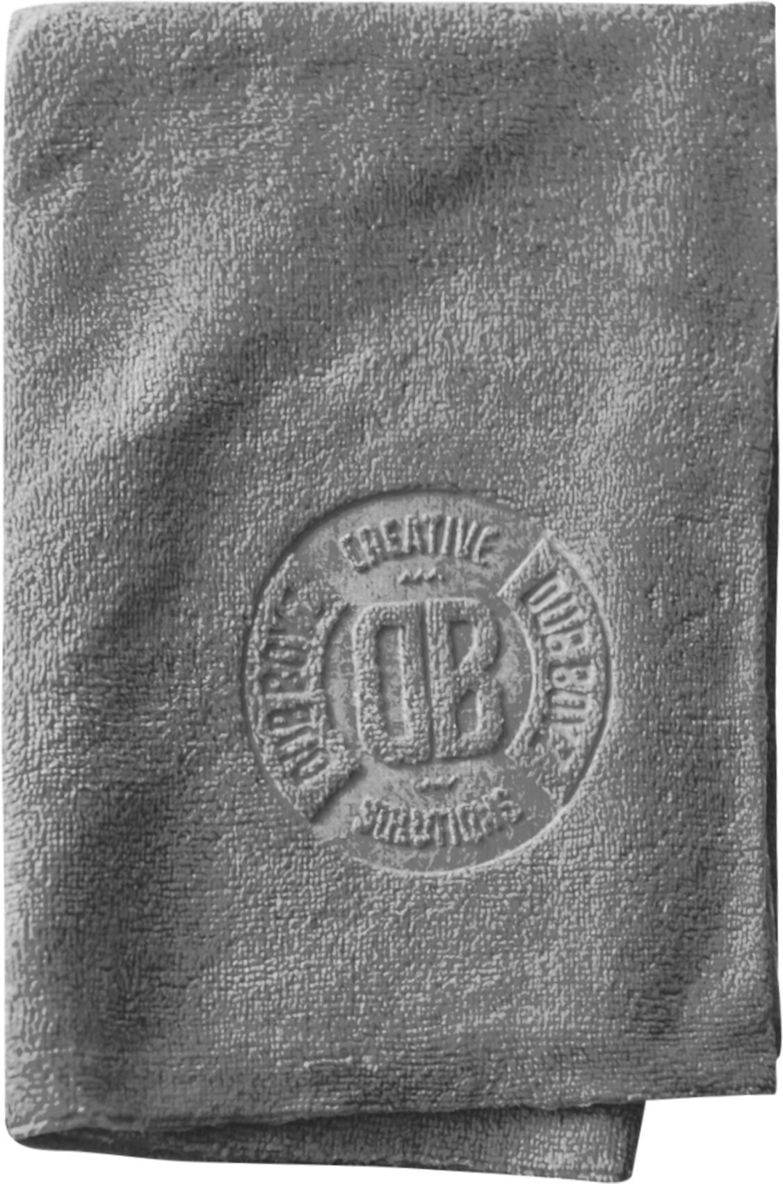 TOALHA DE MICROFIBRA DUB TOWEL CINZA 350 GSM 40X40 DUB BOYZ