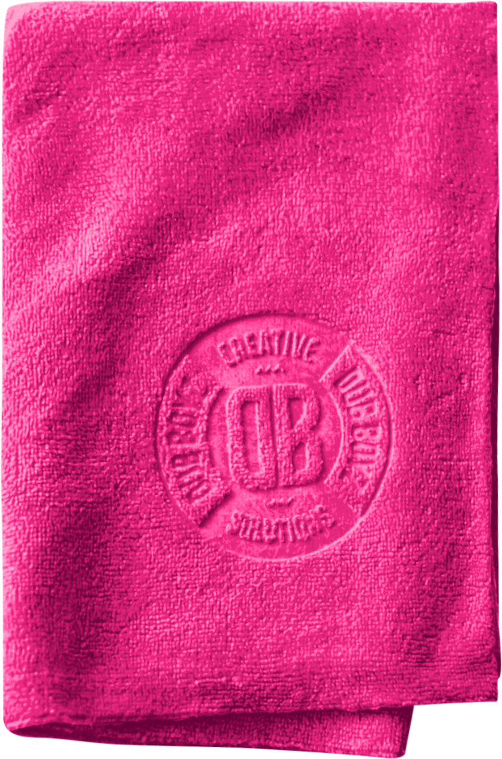 TOALHA DE MICROFIBRA ROSA DUB TOWEL 400 GSM 40X60 DUB BOYZ