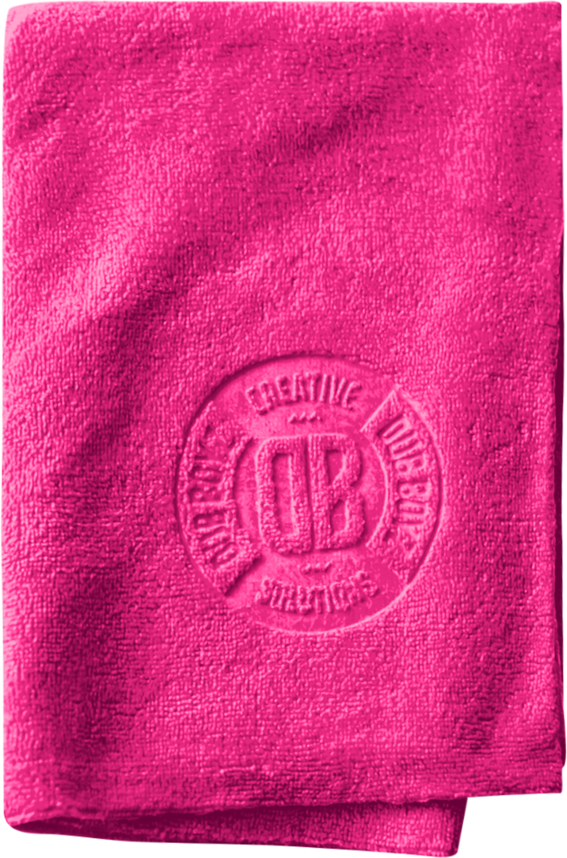 TOALHA DE MICROFIBRA ROSA DUB TOWEL 400 GSM 40X60 DUB BOYZ