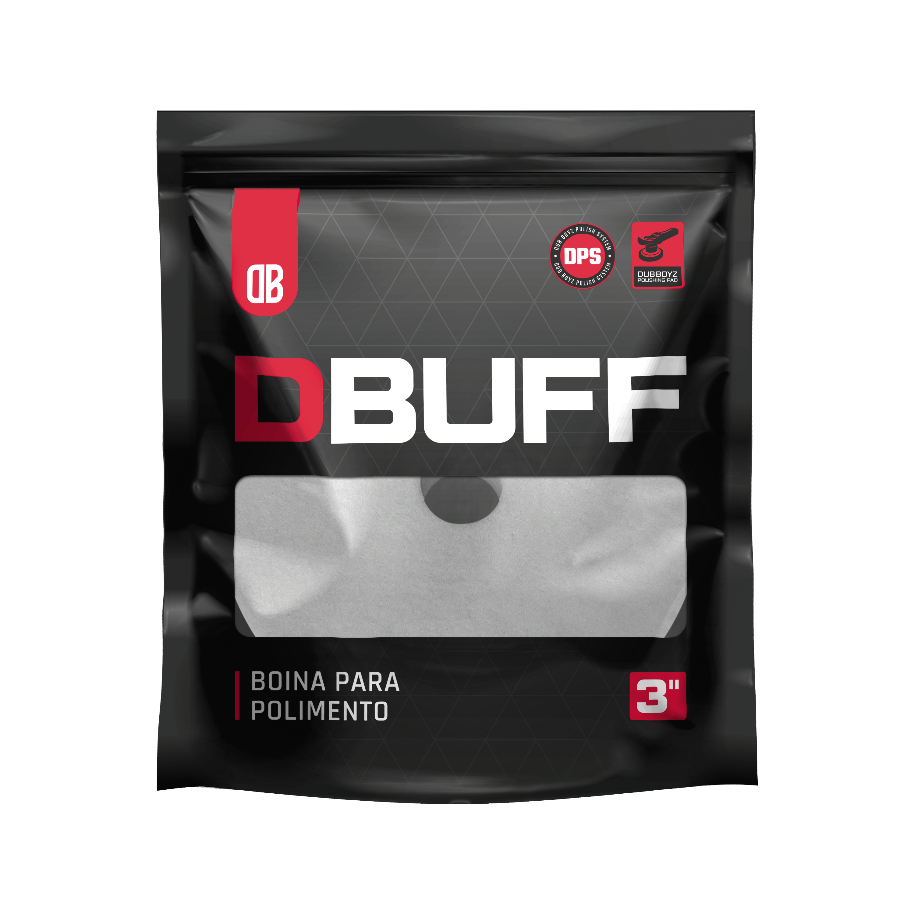BOINA DE ESPUMA BRANCA CORTE PESADO 3" DUB BOYZ