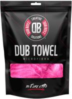 TOALHA DE MICROFIBRA ROSA DUB TOWEL 400 GSM 40X60 DUB BOYZ