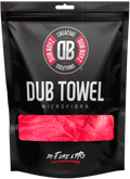 TOALHA DE MICROFIBRA DB TOWEL  400 GSM 40X60CM VERMELHA DUB BOYZ