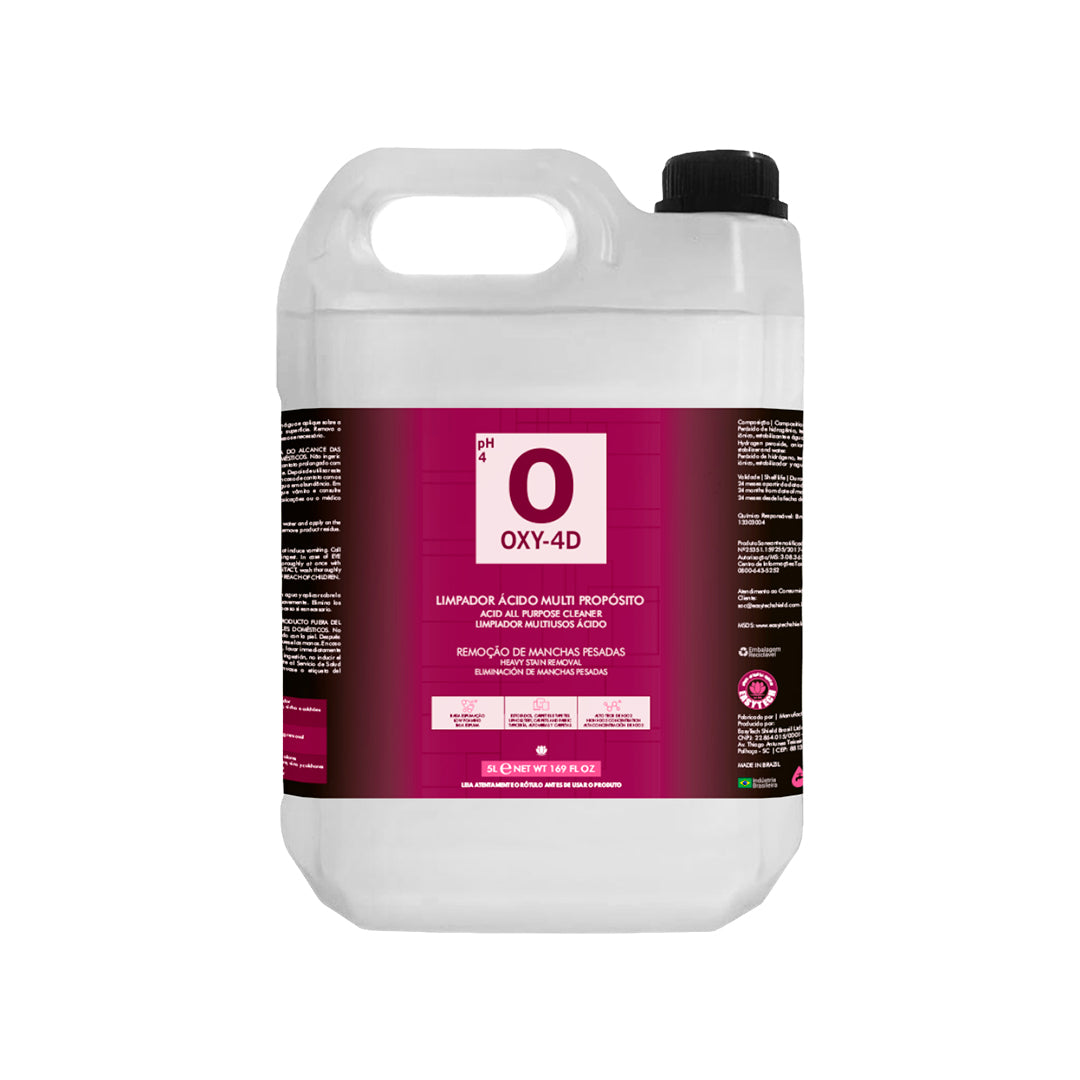 OXY-4D LIMPADOR ACIDO MULTIUSO BLOQUEADOR DE ODORES 5L EASYTECH