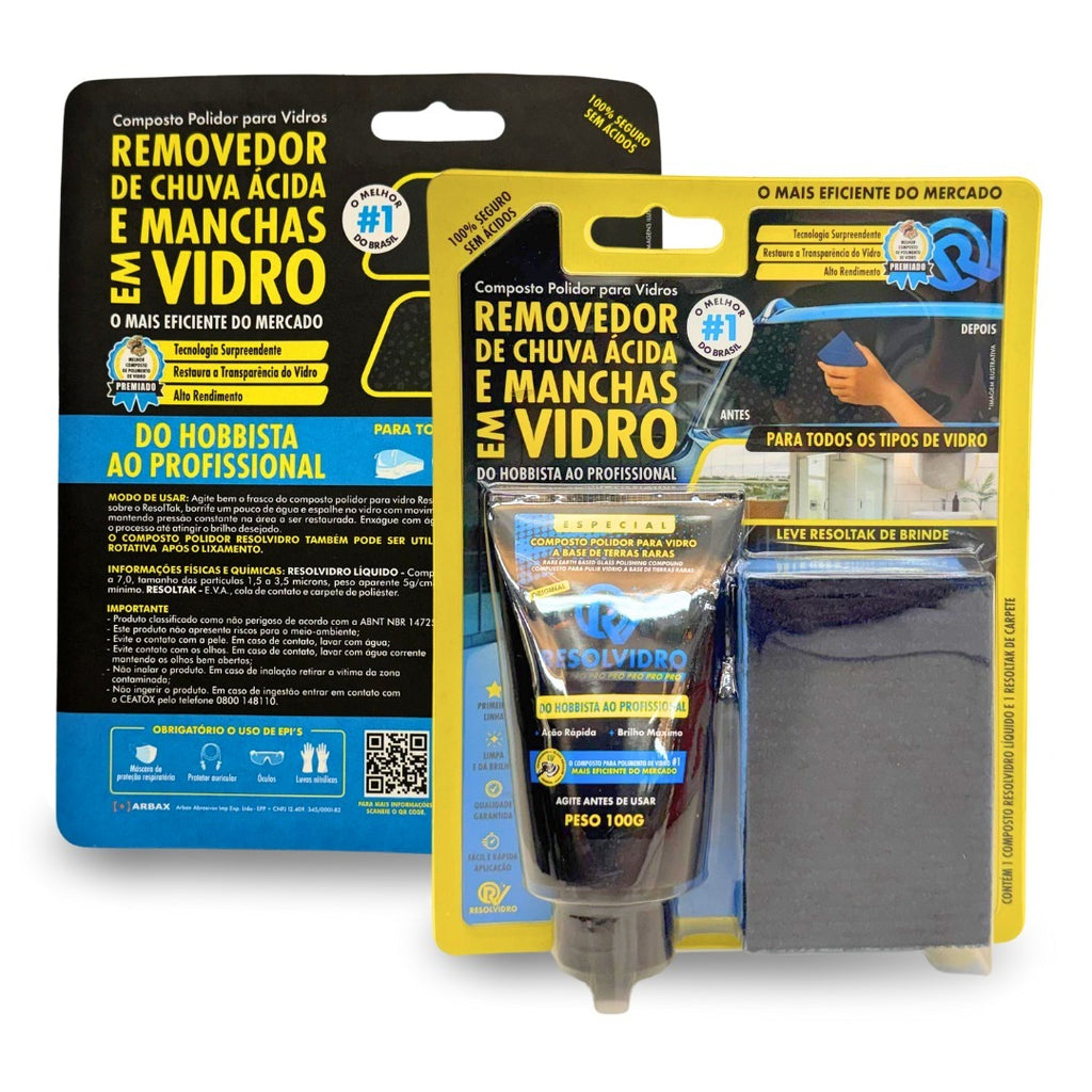 KIT DESCONTAMINACAO RESOLVIDRO
