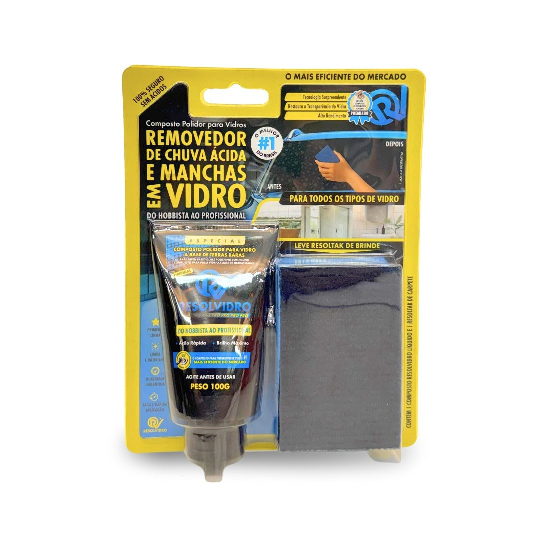 KIT DESCONTAMINACAO RESOLVIDRO
