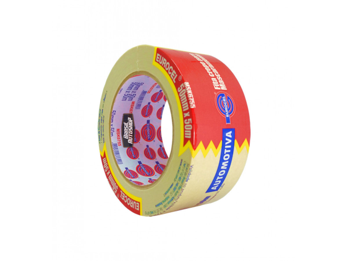 FITA ADESIVA MSK6755 AMARELA 50X50M EUROCEL