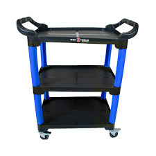 CARRINHO 3 BANDEJAS AZUL SIGMA TOOLS