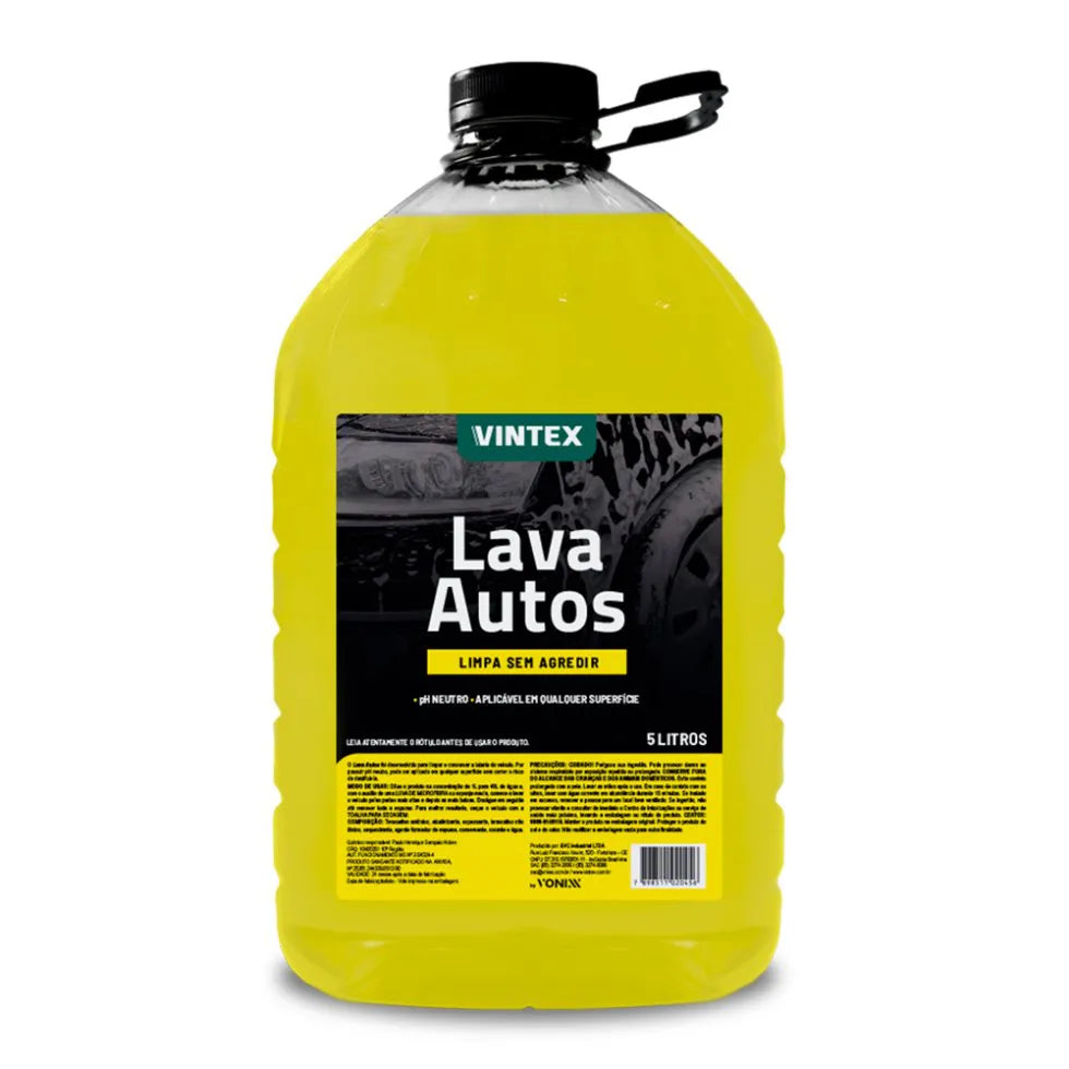 LAVA AUTOS SHAMPOO NEUTRO 5L VINTEX
