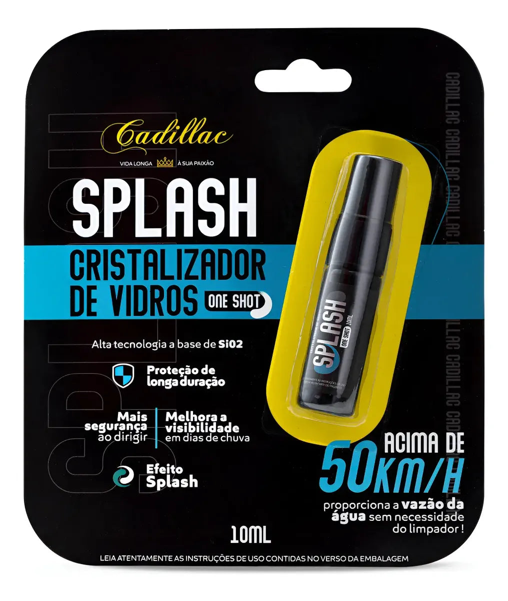 SPLASH CRISTALIZADOR DE VIDROS 10ML CADILLAC