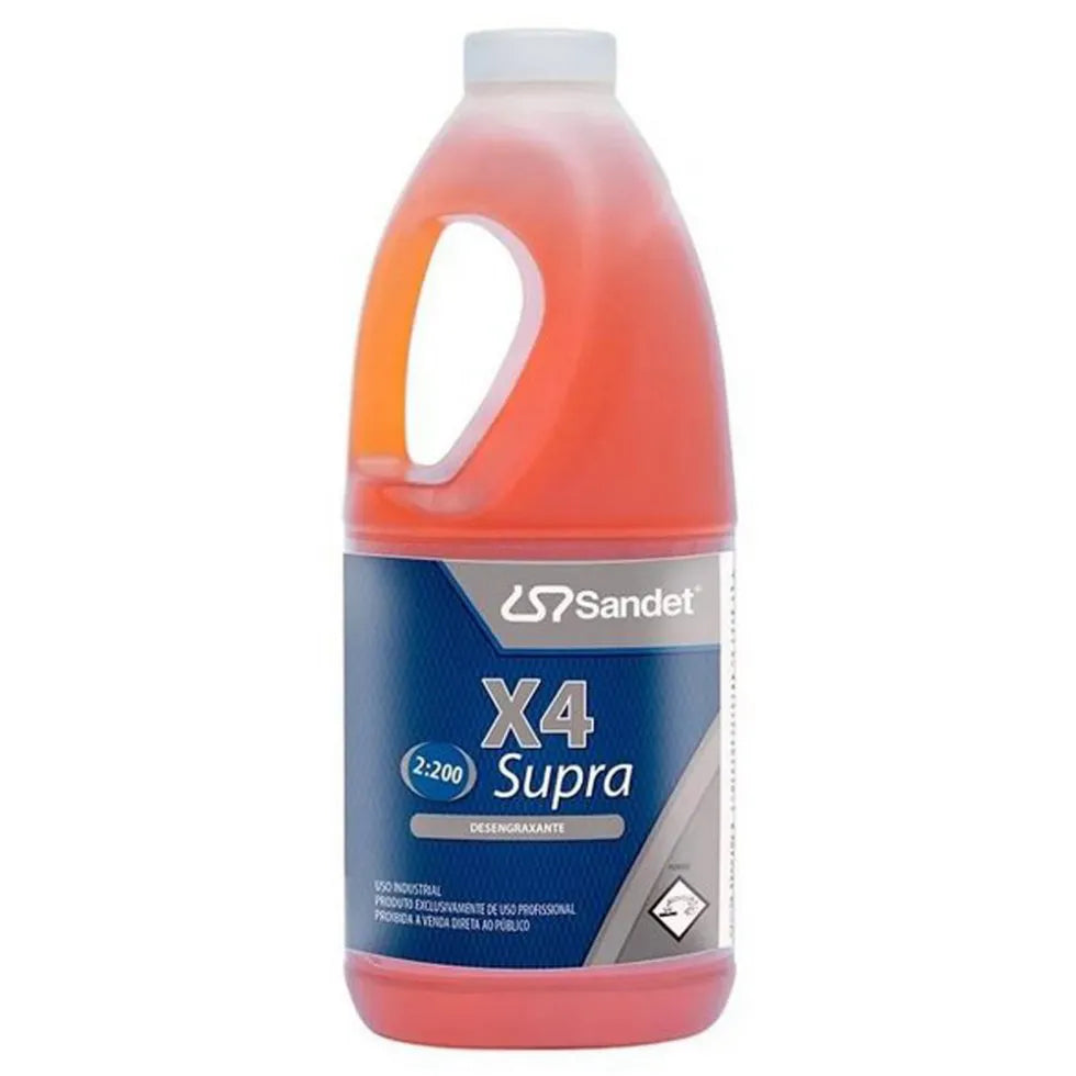 X4 SUPRA DESENGRAXANTE 2L SANDET